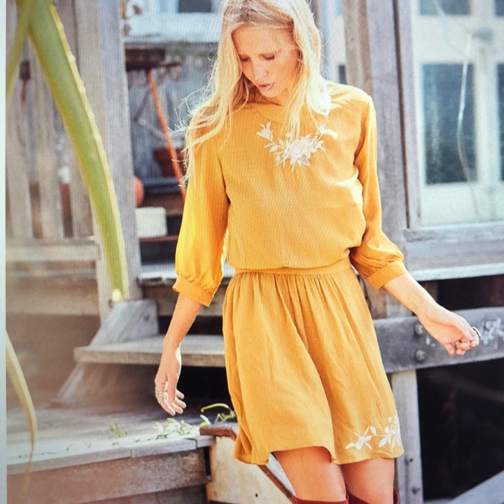 Chasing Unicorns Georgia Rain Mini Dress RARE